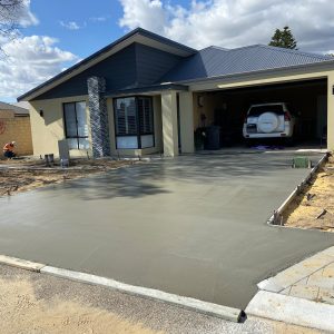 Coloured concrete